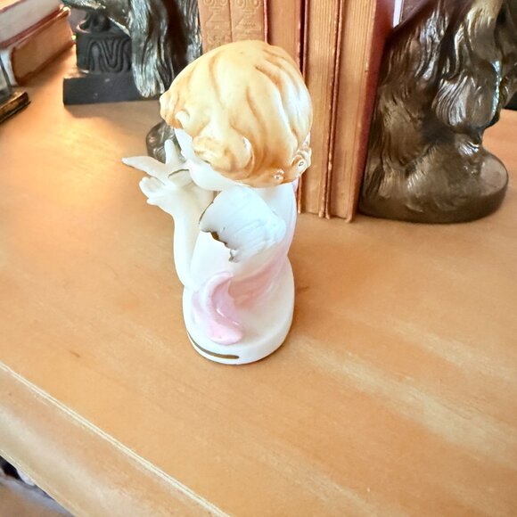 1950's Porcelain Bisque Napco Angel Bust - Picture 6 of 13